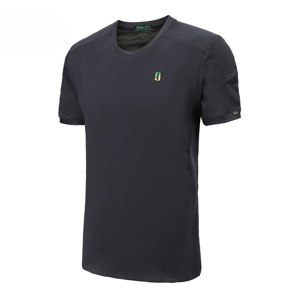 Breathable Stab-Resistant Shirt for Safety and Tactical Use