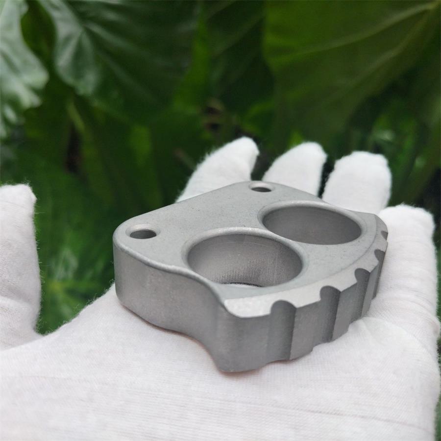Portable Steel Knuckle Duster for Self-Defense and Everyday Carry Use 