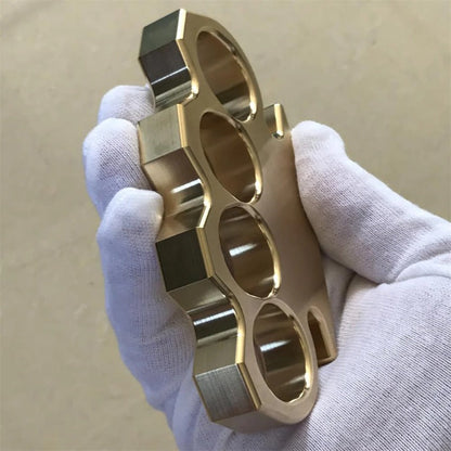 Brass Knuckle Duster Ultimate Self-Defense Tool for EDC