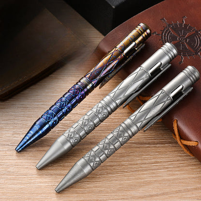 Titan Hinge Wedge Breaking Pen Designed for Women