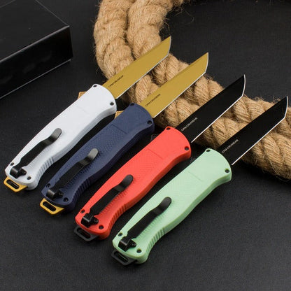Carbon Fiber Nylon Tactical Knife for Pocket Carry Outdoor Hunting Adventures