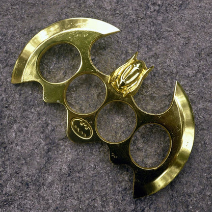 BatGuard Self-Defense Gear Featuring Metal Brass Knuckle Duster and Tiger Fist Buckle