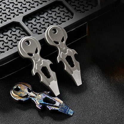 Titanium Alien Finger Knuckle Duster EDC Tool