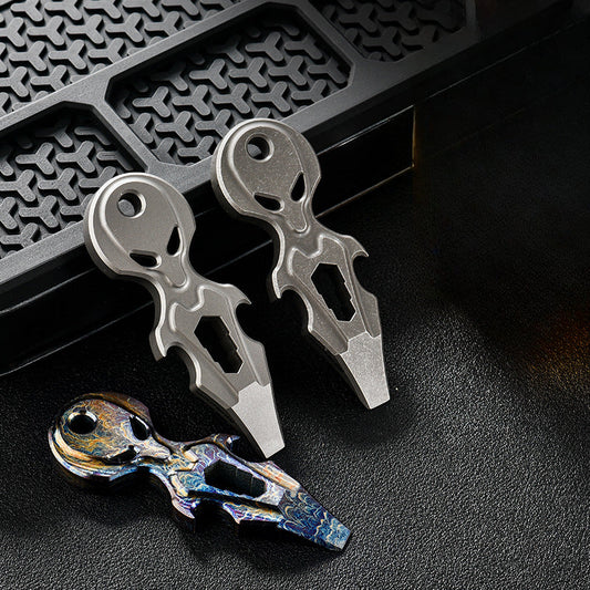 Titanium Alien Finger Knuckle Duster EDC Tool
