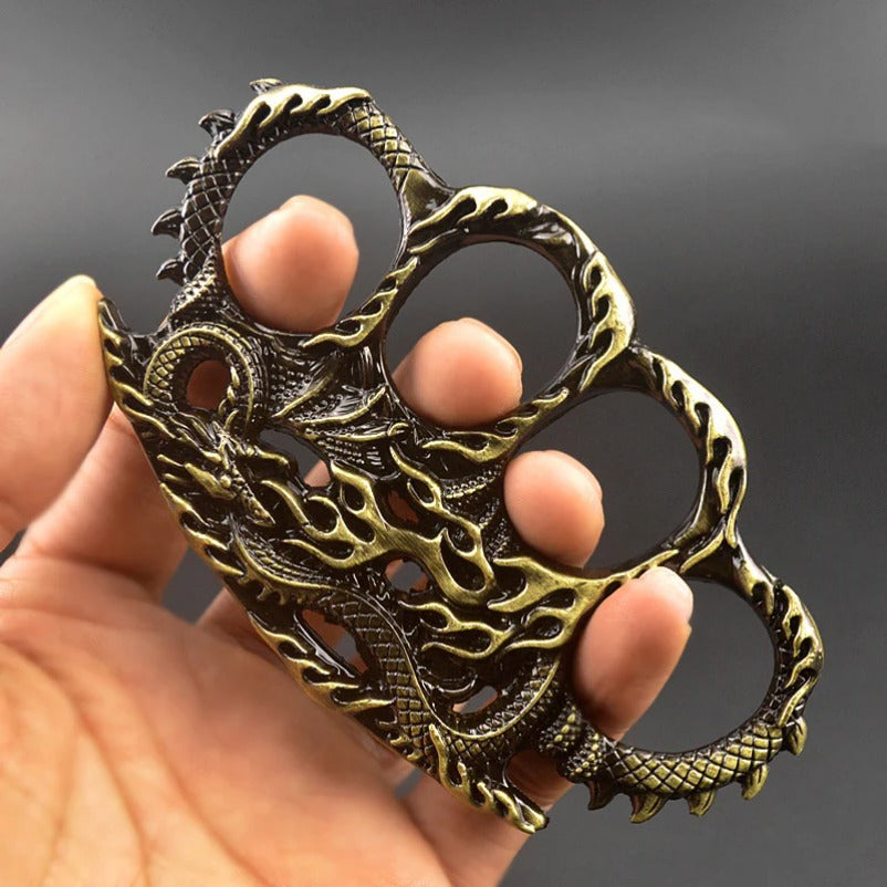 StrikeGuard Knuckle Duster and Martial Arts Ring for Enhanced Defense