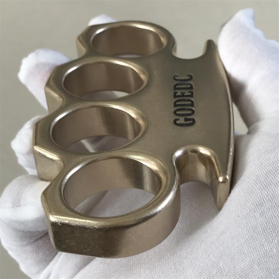 GODEDC KING OF GOD Stonewashed Brass Knuckle Duster Classic Edition