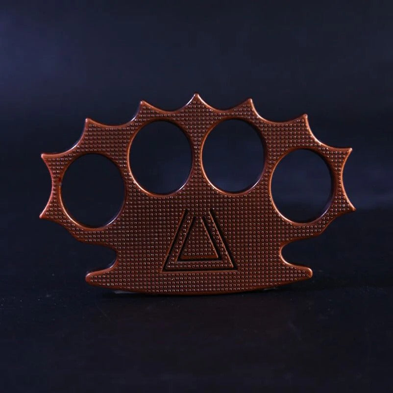 Portable Self-Defense Knuckle Duster for EDC Emergencies