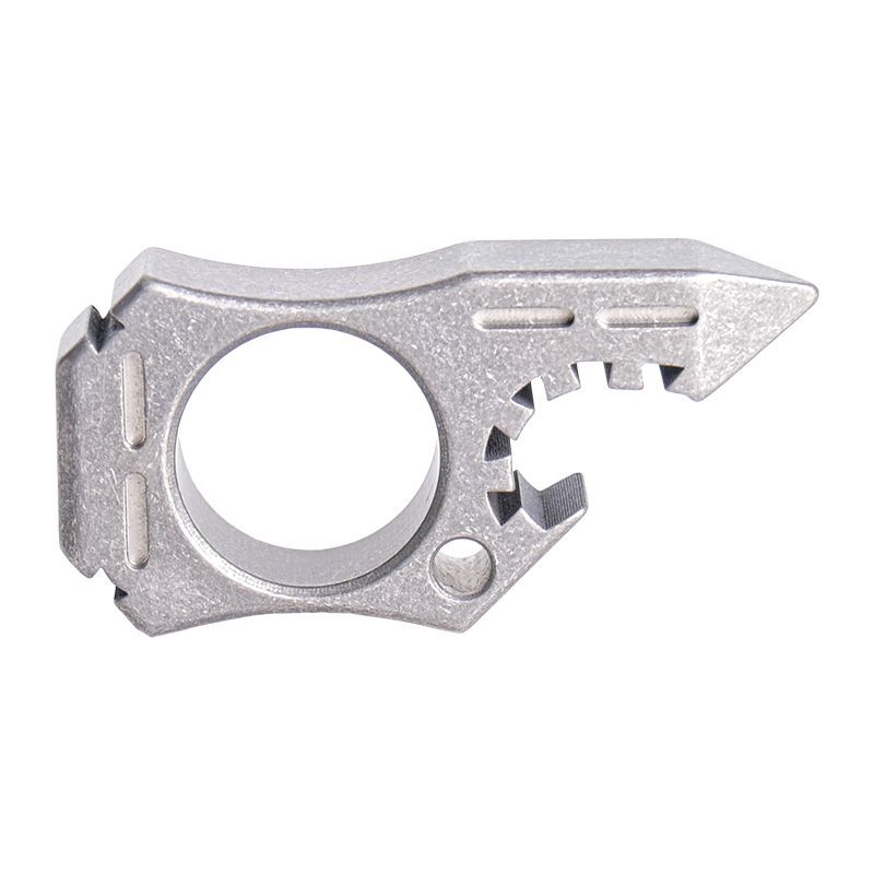 Stylish Titanium Knuckle Duster for Self-defense and EDC Use