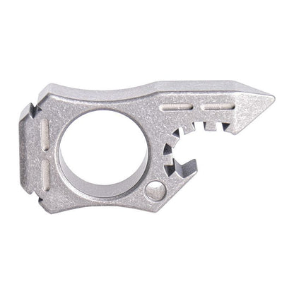 Stylish Titanium Knuckle Duster for Self-defense and EDC Use