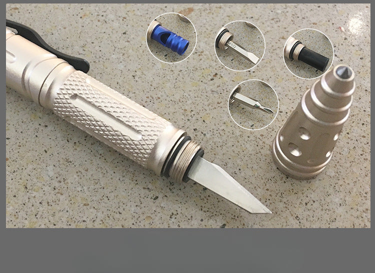 Multi-Purpose Tactical Pen Set with Whirl-Lit Feature