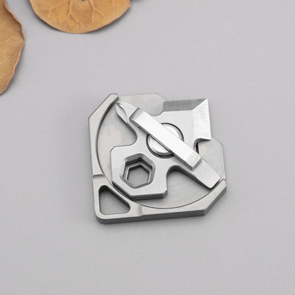 Mini Titanium Alloy Keychain Knife Multi Tool