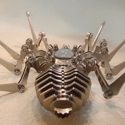 Stainless Steel Time Spider Puzzle for Unique Decor