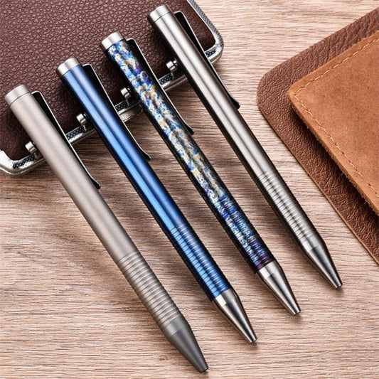 Titanium Tactical Pen with Bolt Function Multifunctional Tool for Daily Use