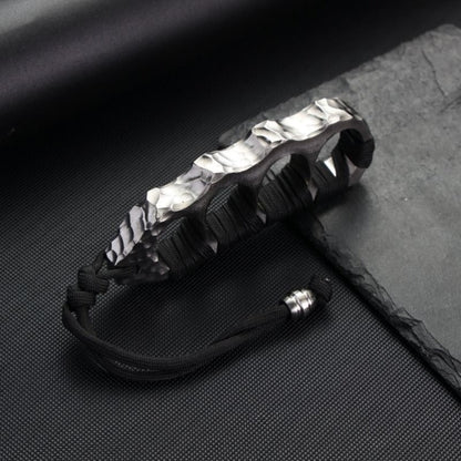 Portable Pea Knuckle Duster Made from TC4 Titanium for EDC