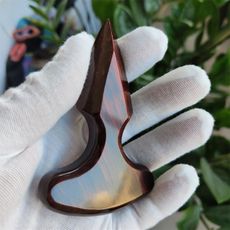 Hand-Polished Rosewood Thorn for Personal Protection