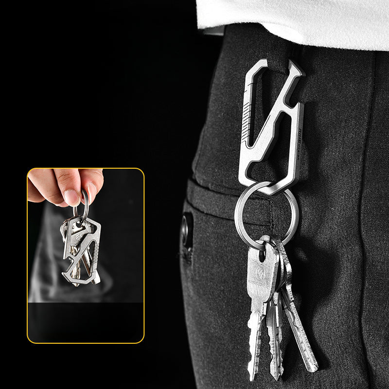 Titan Spring KeyMate EDC Multi-Tool with Bottle Opening Function