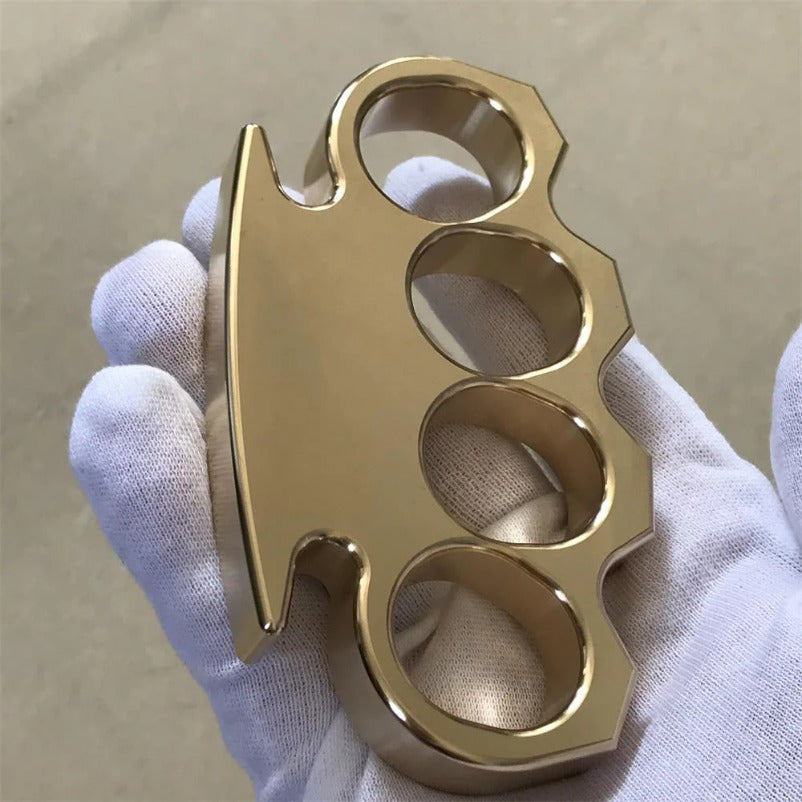 Brass Knuckle Duster Ultimate Self-Defense Tool for EDC