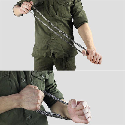 Self-Defense Wristband Made from Titanium Steel for Protection