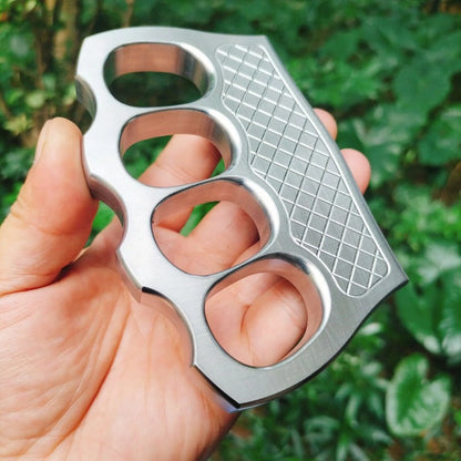 SturdyGuard Impact-Resistant Knuckle Duster with Window Shattering Feature