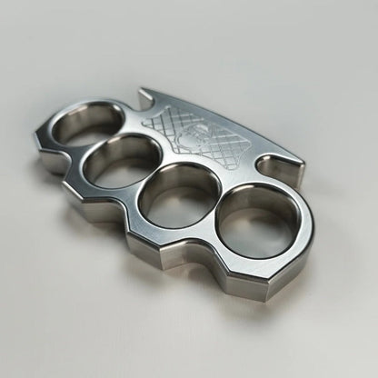Solid Steel Knuckle Duster Tactical Emergency Defense Equipment