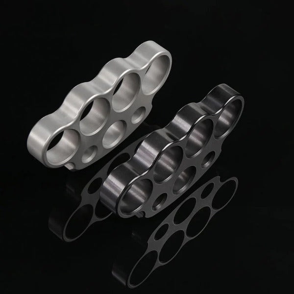 Premium Titanium Four Finger Knuckle Duster for Protection