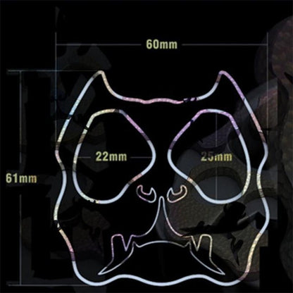 Dog Head Style Titanium Knuckle Duster Personal Defense Tool 