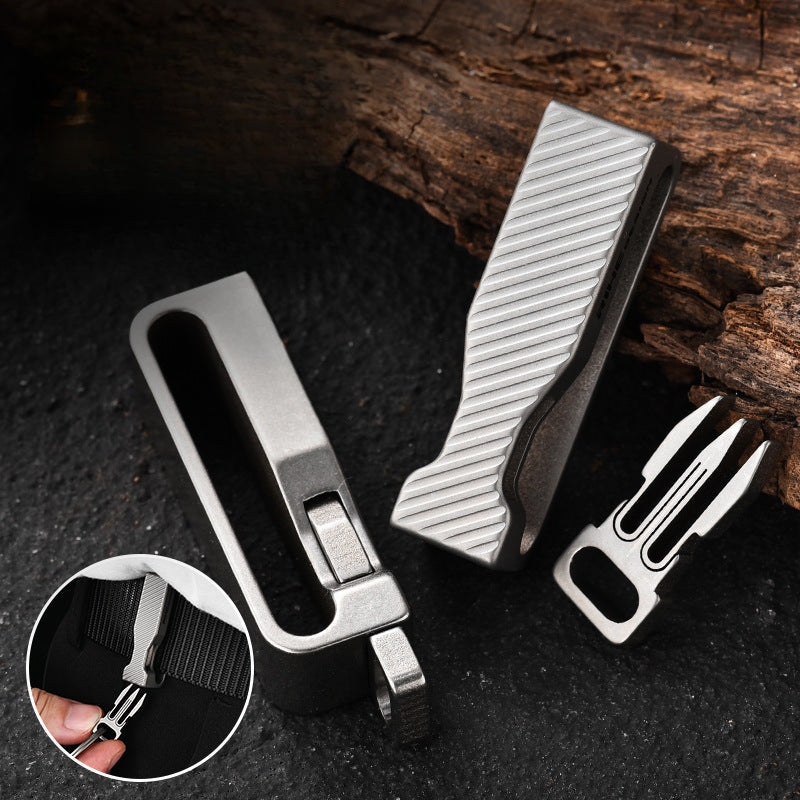 Titan Gentry Buckle High-End Portable Clip for Belts