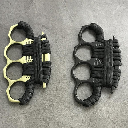Star Texture Knuckle Duster Outdoor Utility Tool