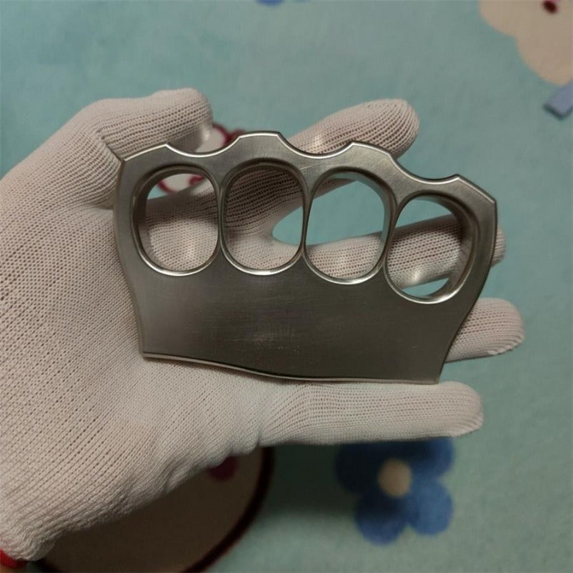 Protective Knuckle Duster Crafted from 304 Stainless Steel for EDC