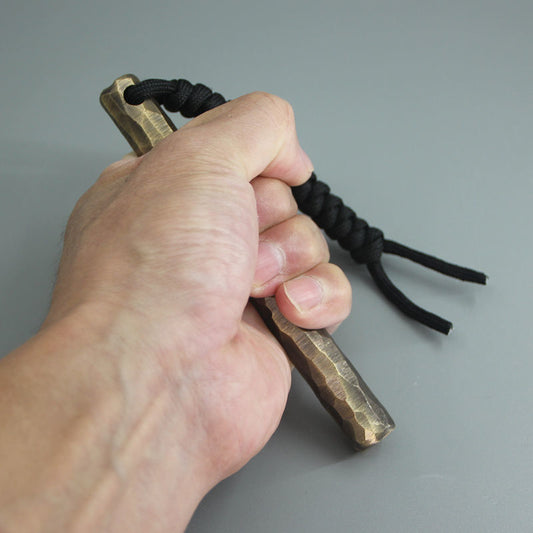 Classic Brass Self-defense Stick EDC Tool for Personal Security