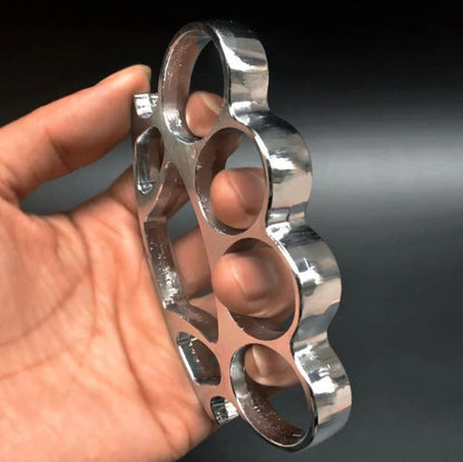 Tactical Brass Knuckles Duster for Quick Defense and Window Break