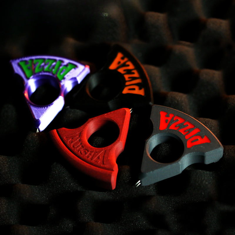 Multi-material Pizza Knuckle Duster Modeling EDC Tool