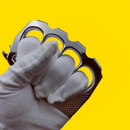 Zinc Alloy Four Finger Defense Knuckle Duster for Personal Safety