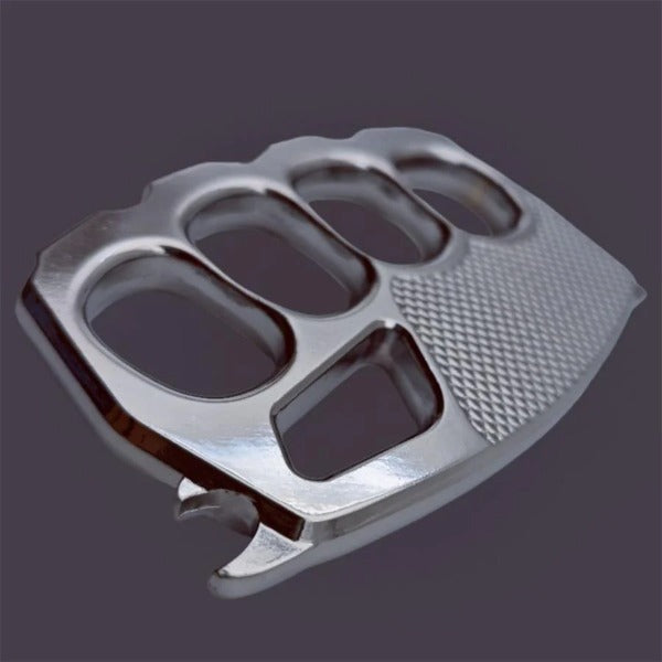 Zinc Alloy Four Finger Defense Knuckle Duster for Personal Safety