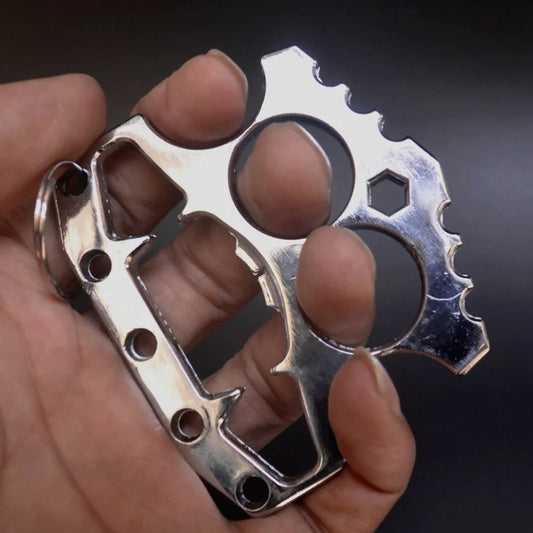 FistOpener Knuckle Duster with Built-In Beer Bottle Opener