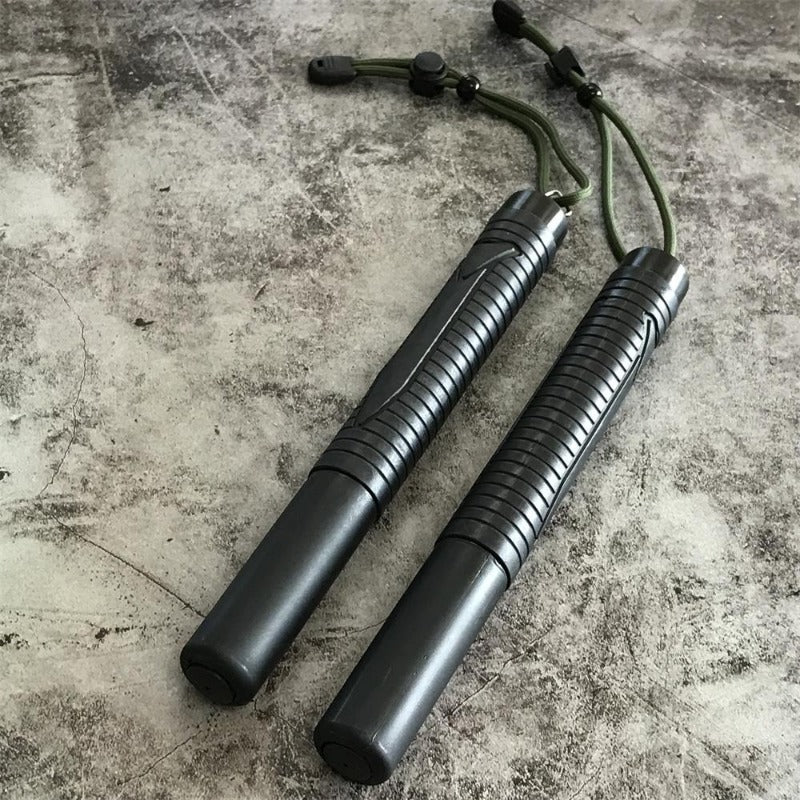 Portable Flick Stick Outdoor Defense Tool for Everyday Carry