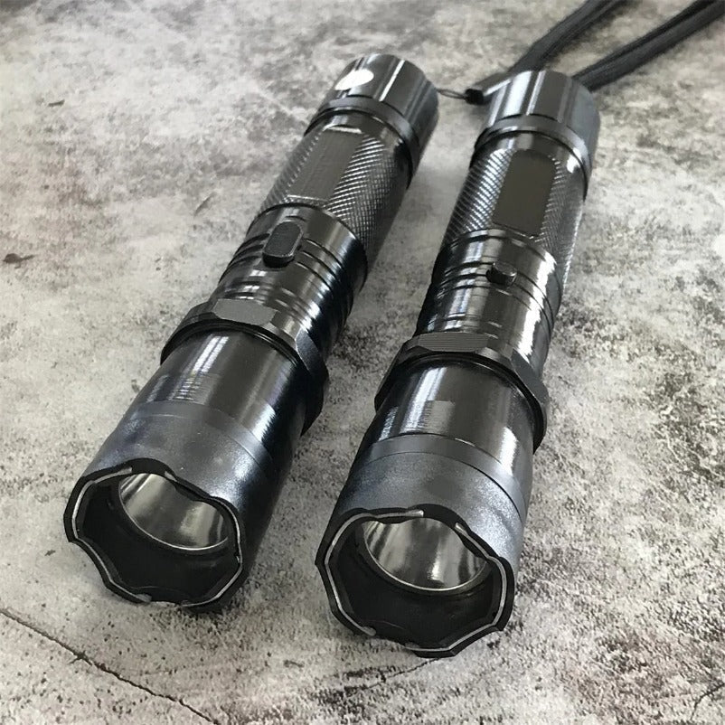 High Power Electro Guard Stun Gun FlashLightning Stick