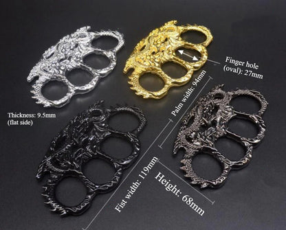 StrikeGuard Knuckle Duster and Martial Arts Ring for Enhanced Defense