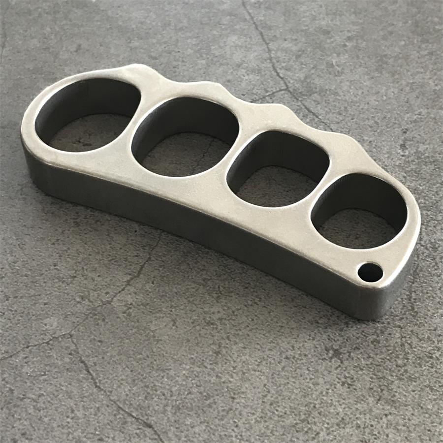 Precision Crafted Titanium Pea Knuckle Duster for Everyday Carry