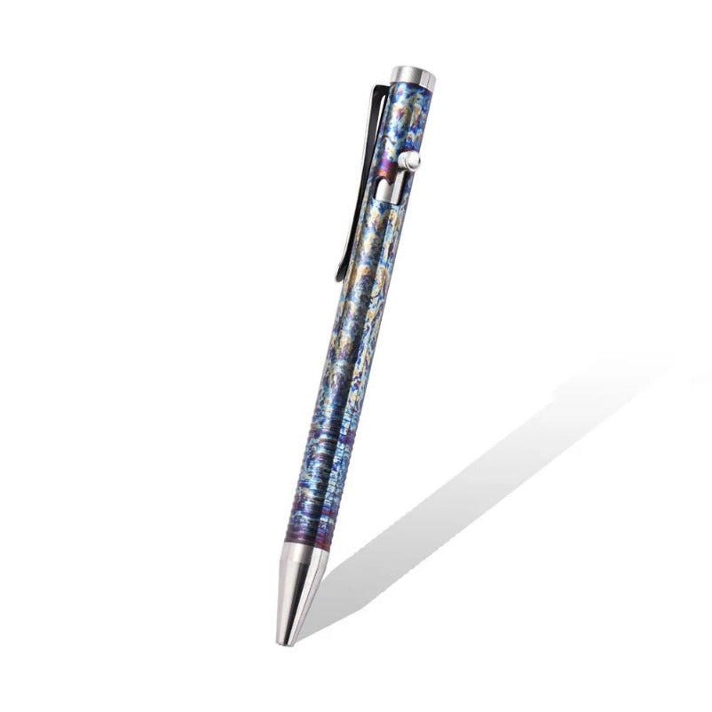 Titanium Tactical Pen with Bolt Function Multifunctional Tool for Daily Use