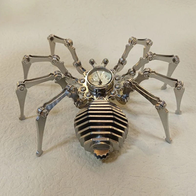 Stainless Steel Time Spider Puzzle for Unique Decor