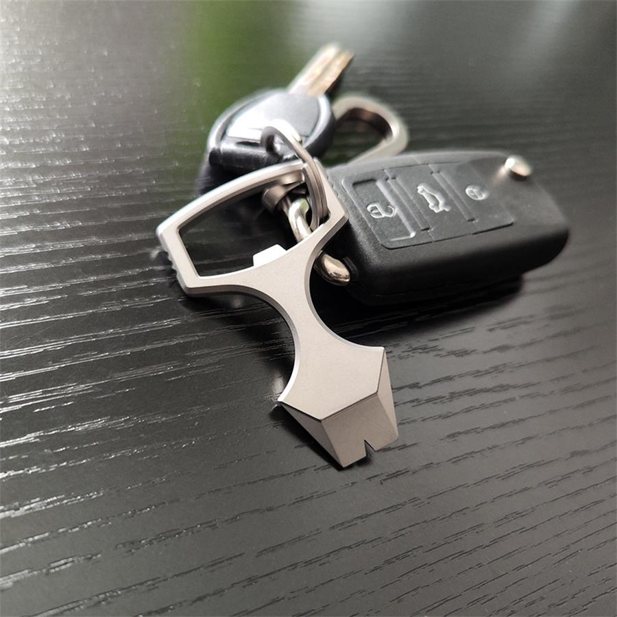 Emergency Glass Breaking Tool Portable EDC Crowbar Bottle Opener