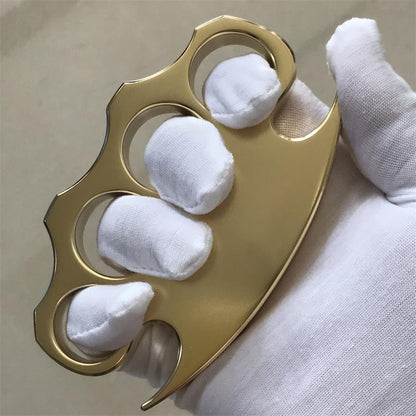 Brass Self-Defense EDC Knuckle Duster with Smooth Polished Surface
