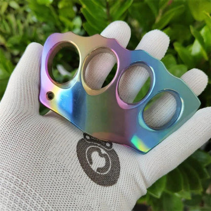 Tough Titanium Alloy Knuckle Duster Self-Defense Tool for EDC