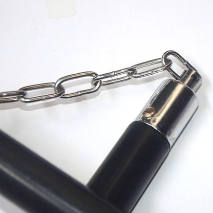 Self-Defense Rubber Nunchaku with Stretchable Chain