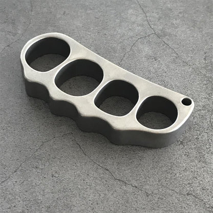 Precision Crafted Titanium Pea Knuckle Duster for Everyday Carry
