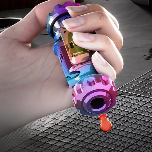 Metal Mini EDC Toy Gun for Quick Fun and Pocket Carry