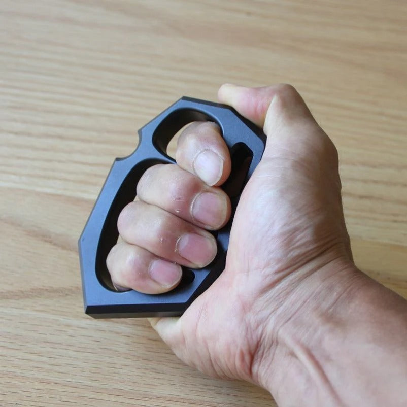 Portable Window Breaker Tool with Aviation Aluminum Knuckle Duster