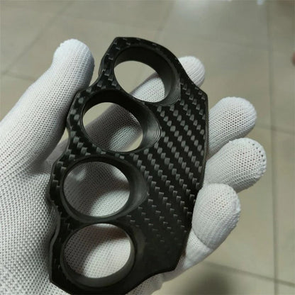 Carbon Fiber Defense Gear Knuckle Duster for Reliable Protection