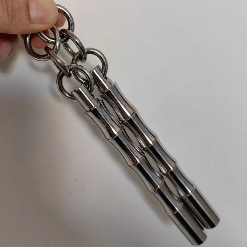 Portable Solid Steel Double Stick for Personal Safety